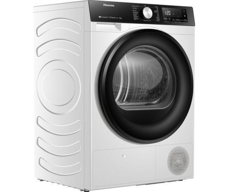 Hisense DH3S802BW2 warmtepomp droger met omkeerbare deur