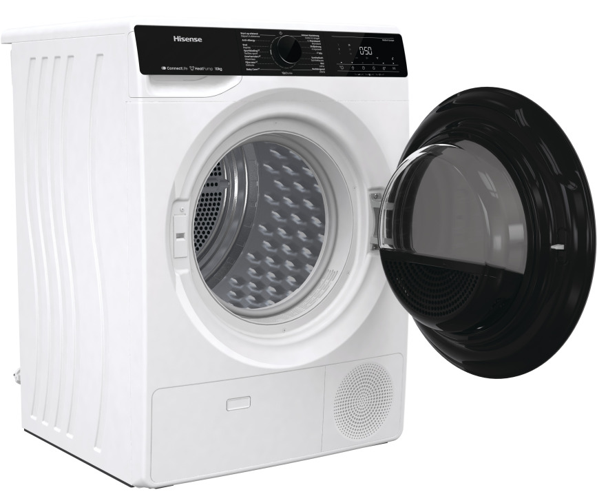 Hisense DH5V13UW warmtepomp droger met 10 kg. trommel en A++