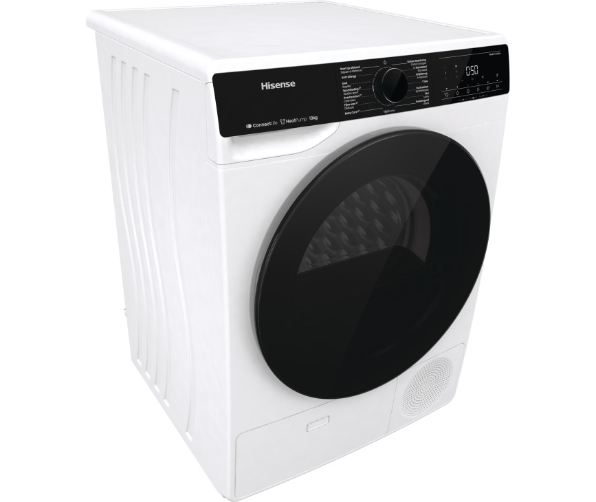 Hisense DH5V13UW warmtepomp droger met 10 kg. trommel en A++