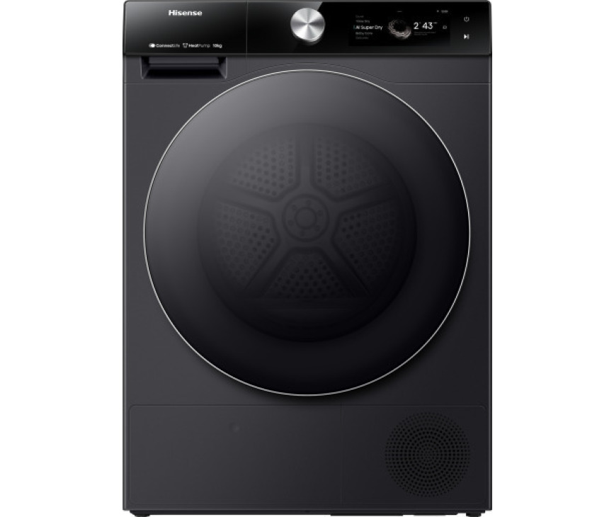HISENSE droger warmtepomp zwart DH7S107BB