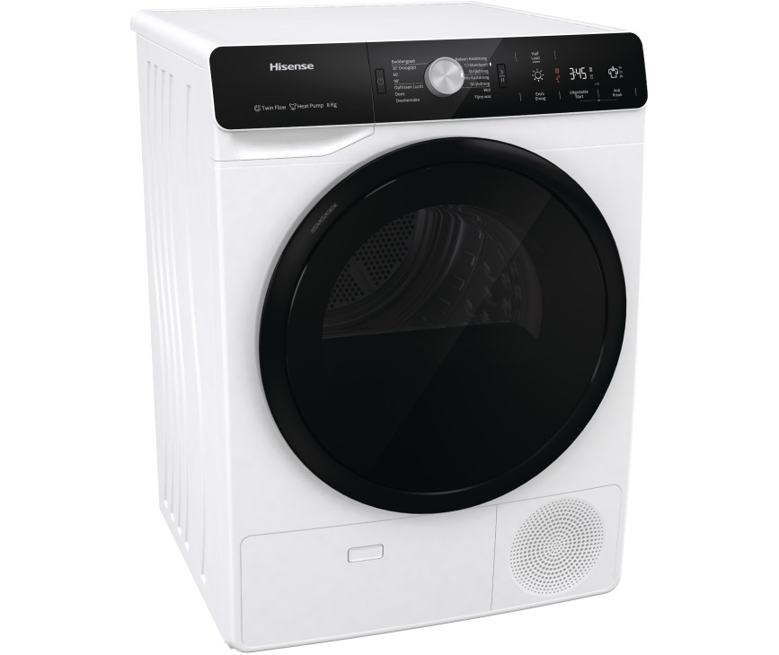 Hisense DHGA8013L warmtepomp droger - 8 kg.
