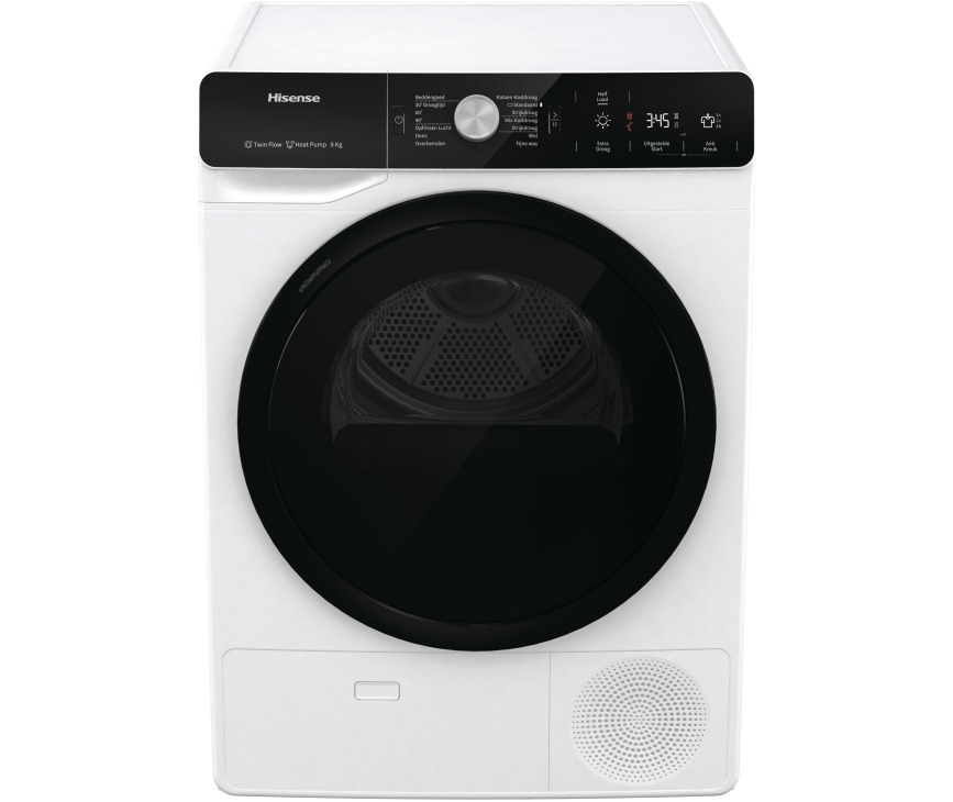 Hisense DHGA8013L warmtepomp droger - 8 kg.