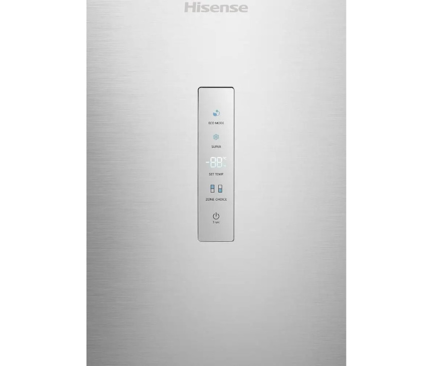 Hisense RB372N4CCD vrijstaande koelkast - rvs-look