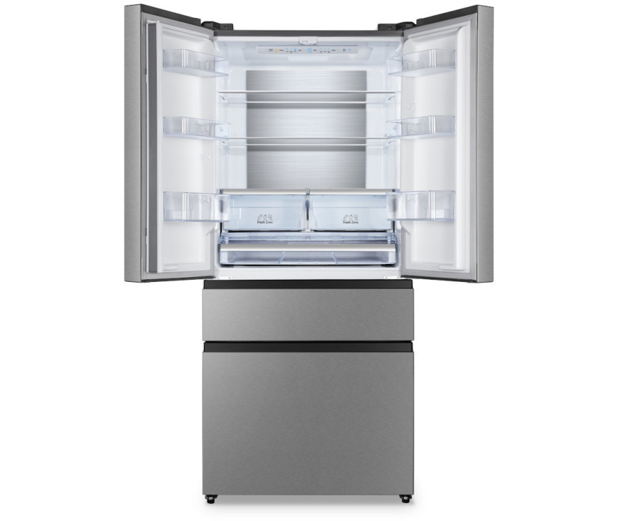 Hisense RF540N4SBI2 rvs-look side-by-side koelkast