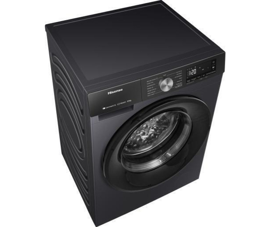 Hisense WD3S9043BB3 was/droogcombinatie - zwart