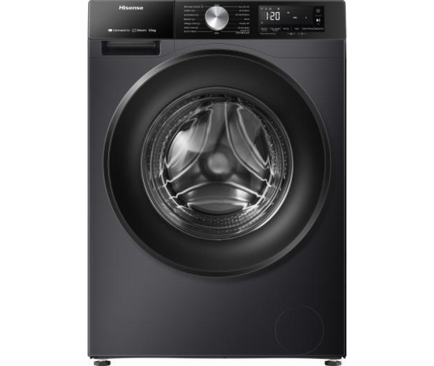 HISENSE was/droogcombinatie zwart WD3S9043BB3