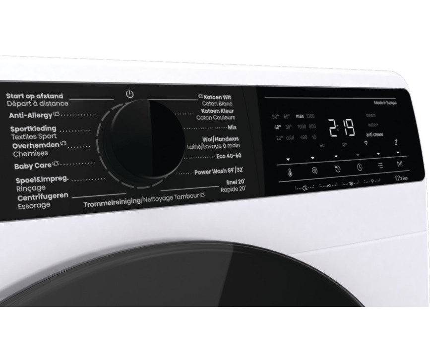 Hisense WF5V843BW/BLX wasmachine