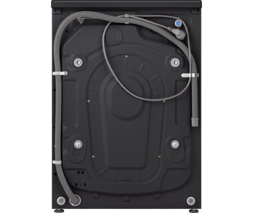 Hisense WF7S1247BB zwarte wasmachine met AI en AutoDose