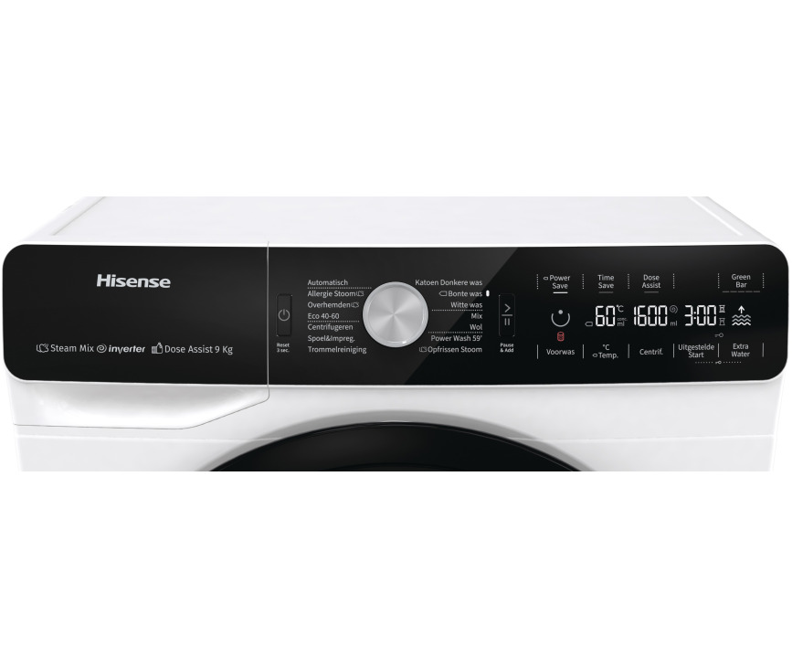 Hisense WFGA801619VMQ wasmachine met AutoDose