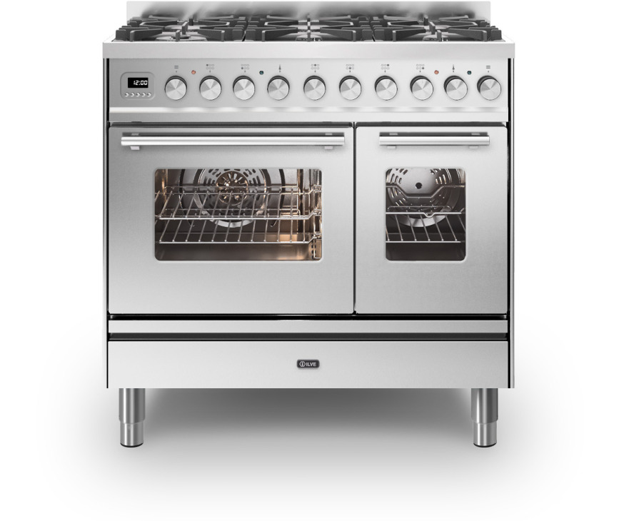ILVE fornuis gas PD096WE3/SS