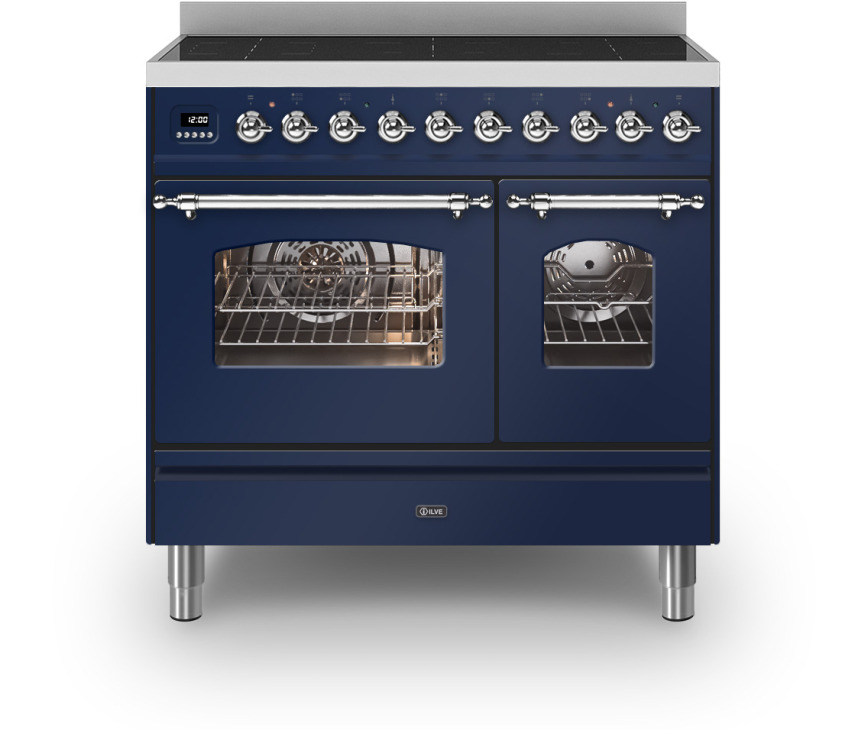ILVE fornuis inductie blauw PDI096NE3/MB