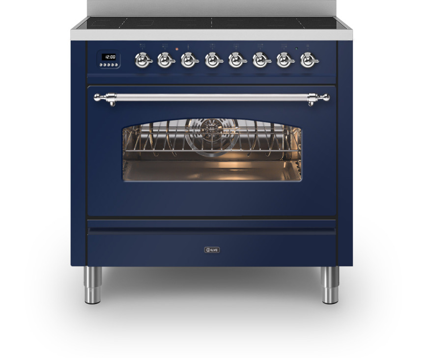 ILVE fornuis inductie blauw PI096NE3/MB