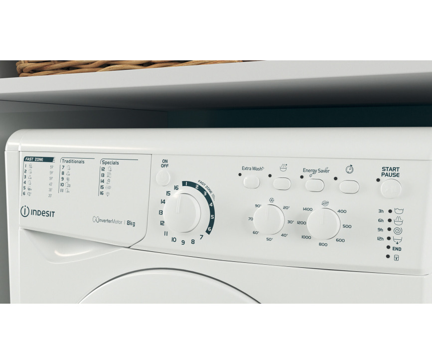 Indesit EWC 81483 W EU N wasmachine - outlet