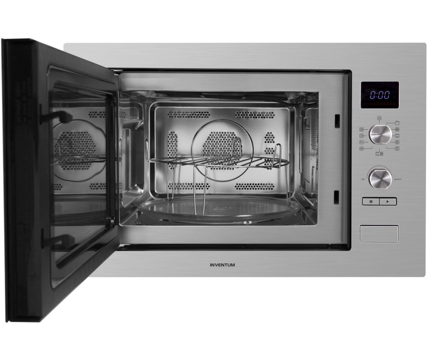 Door middel van een drukknop kan de naar linksdraaiende deur van de IMC6032F geopend worden