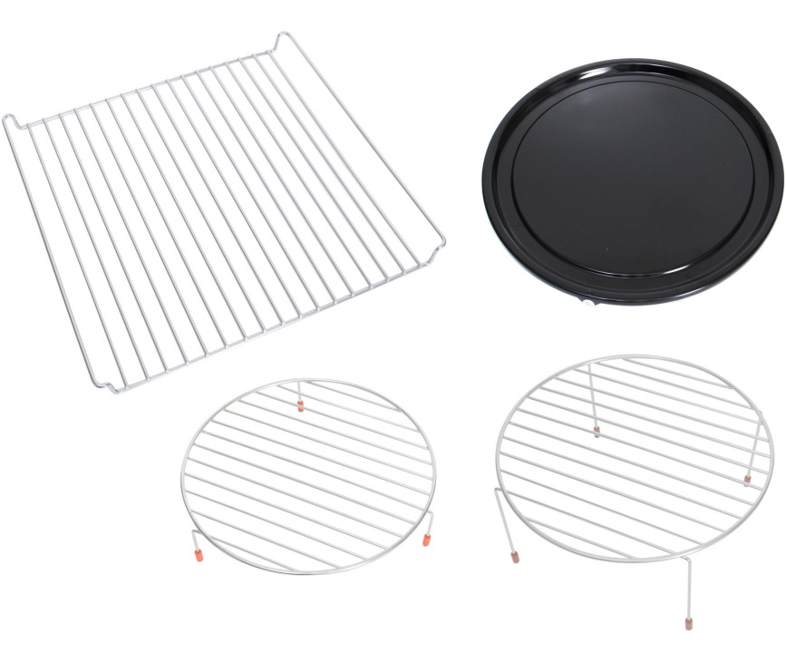Deze accessoires worden standaard meegeleverd bij aankoop van de Inventum IMC6044GT