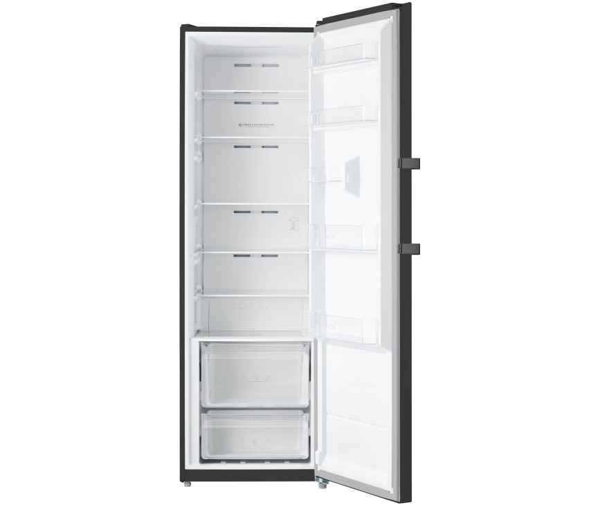 Inventum KK1850B vrijstaande koelkast / koeler - black inox