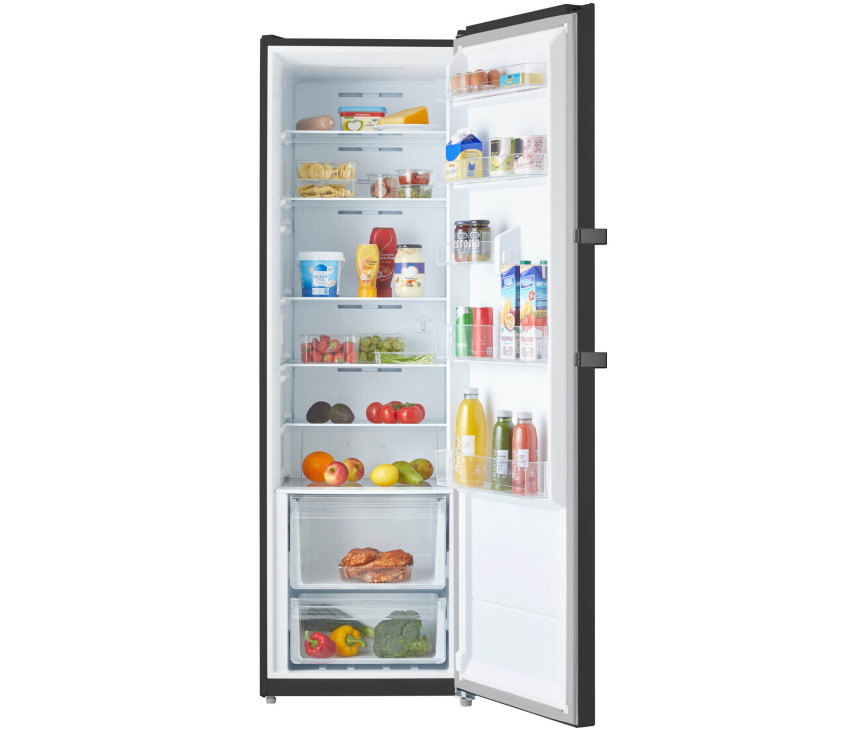 Inventum KK1850B vrijstaande koelkast / koeler - black inox