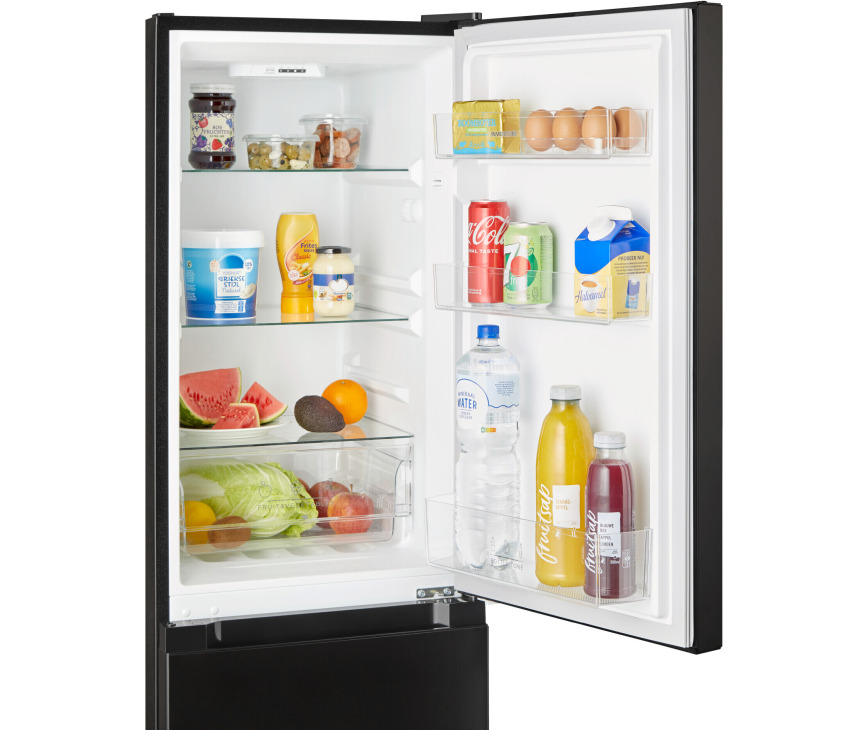 Inventum KV1501B koelkast - nofrost - zwart - 47 cm breed