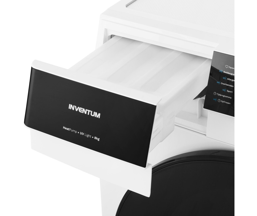 Inventum VDW8020W warmtepomp droger - 8 kg. - energieklasse A++