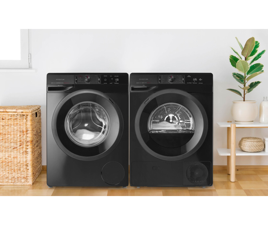Inventum VDW9001B warmtepompdroger - zwart
