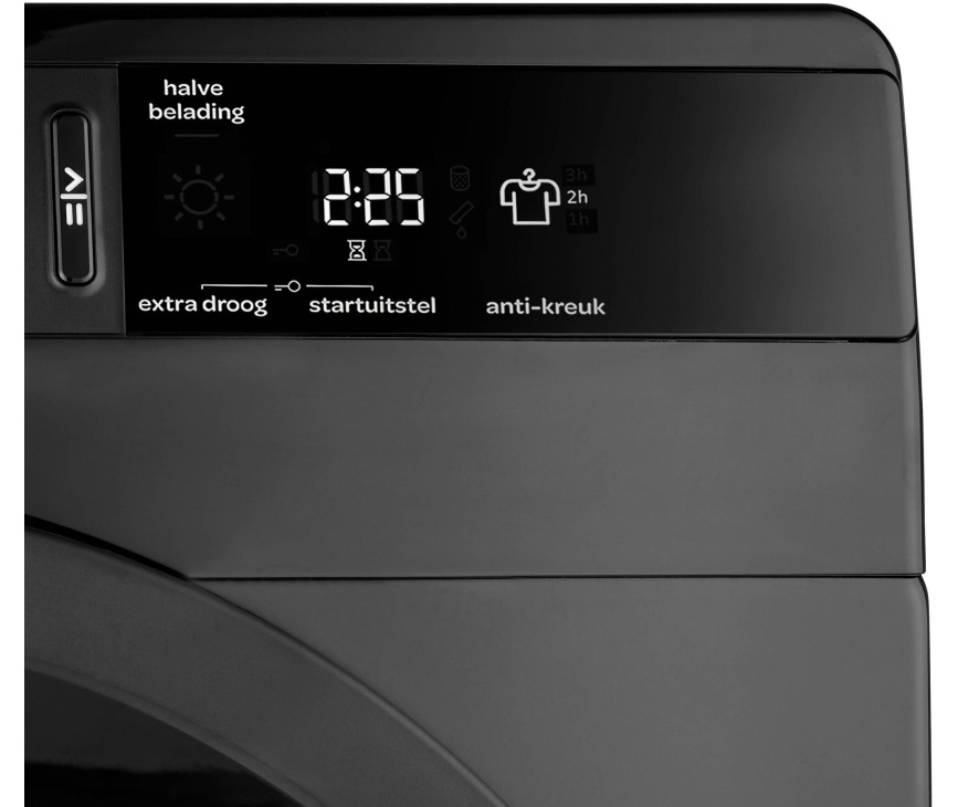 Inventum VDW9001B warmtepompdroger - zwart