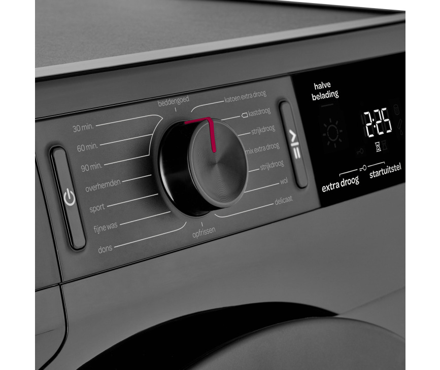 Inventum VDW9001B warmtepompdroger - zwart