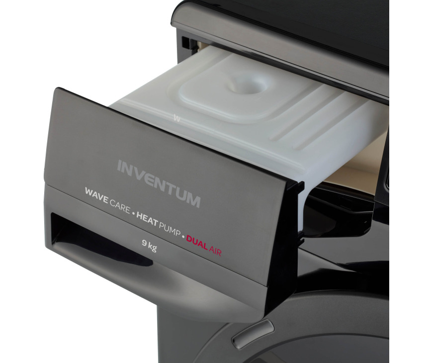 Inventum VDW9001B warmtepompdroger - zwart