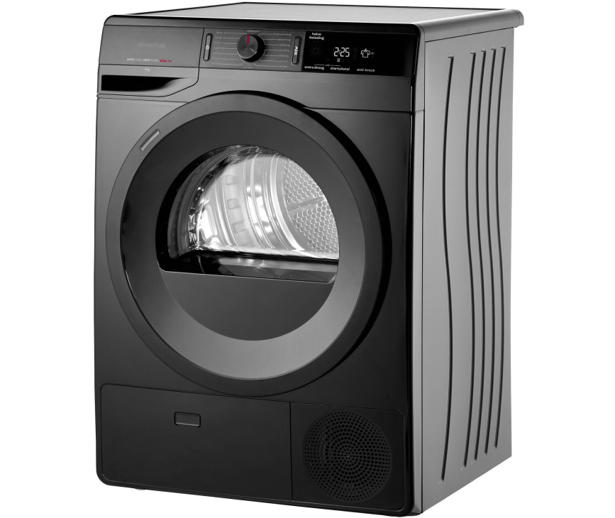 Inventum VDW9001B warmtepompdroger - zwart