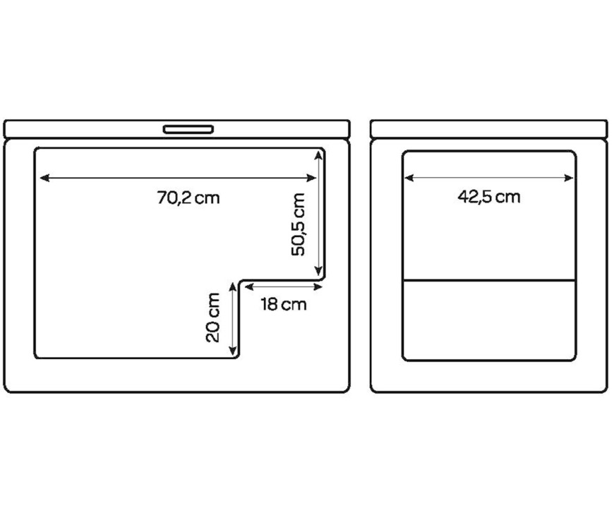 Inventum VK952W vrieskist wit