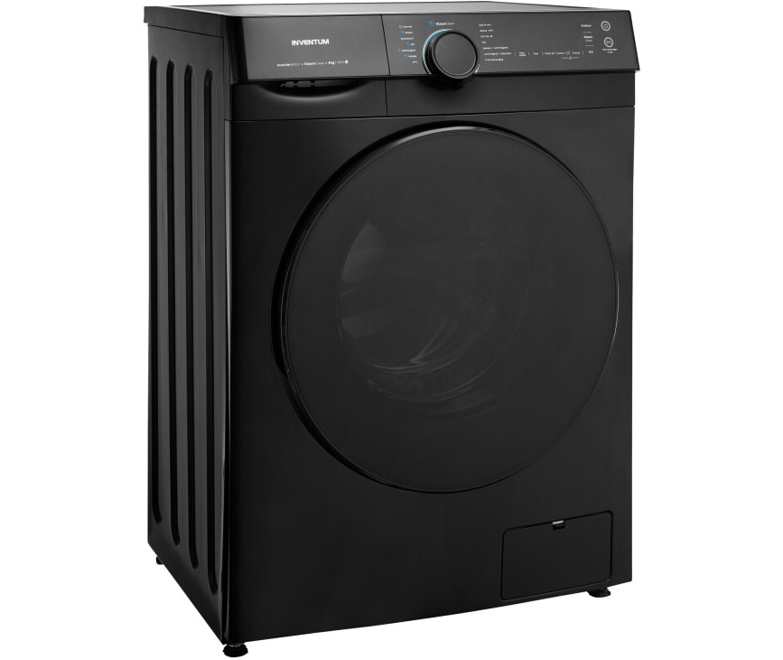 Inventum VWM8010B wasmachine zwart - 1400 toeren en 8 kg. 