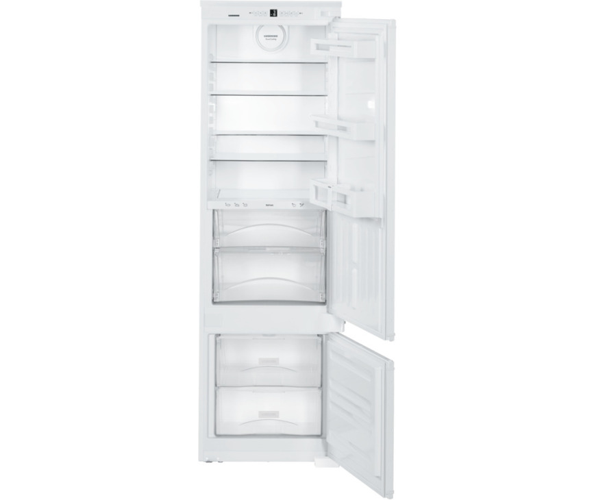 Het interieur van de Liebherr ICBS3224 inbouw koelkast