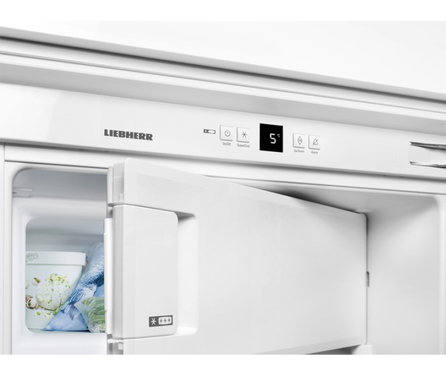 Bedieningspaneel met digitaal display van de Liebherr IKB3524