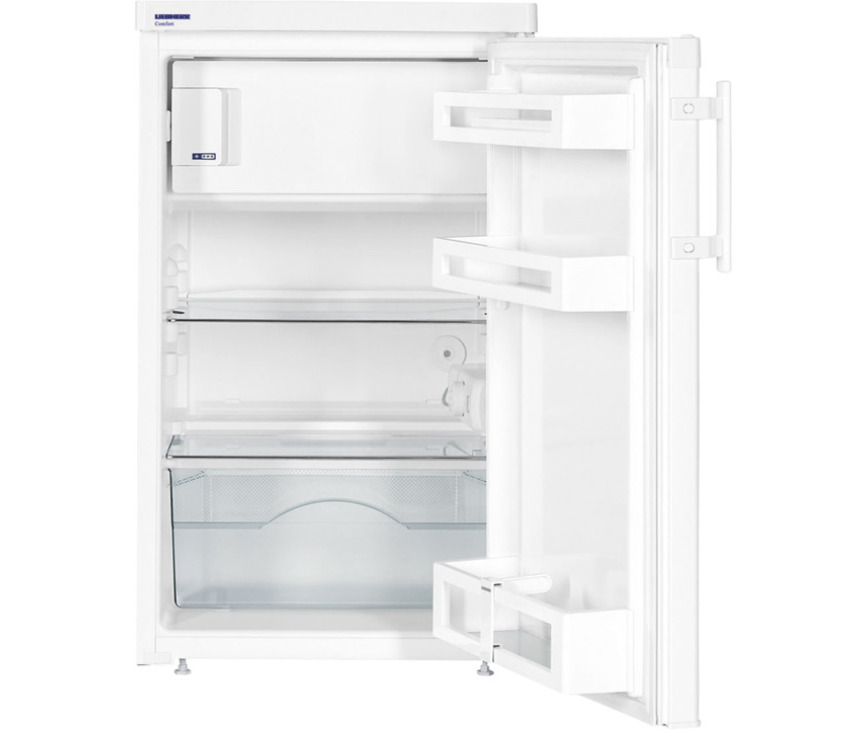 Foto van het interieur van de Liebherr T1414.