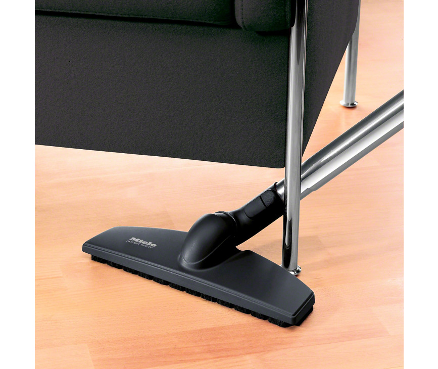 Met de Miele Complete C3 Performance Parquet EcoLine wordt een Parquest Twister borstel meegeleverd. Deze borstel heeft natuur haar en is daardoor zeer voorzichtig.