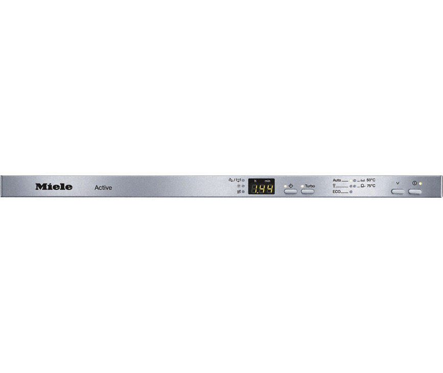 Bedieningspaneel van de Miele G4263 Vi Active inbouw vaatwasser