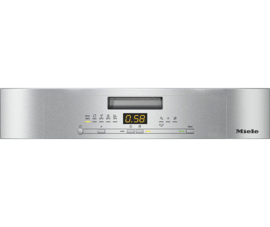 Bedieningspaneel van de MIELE vaatwasser G5022SC CLST