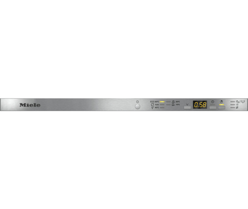 Bedieningspaneel van de MIELE vaatwasser inbouw G5078SCVI XXL