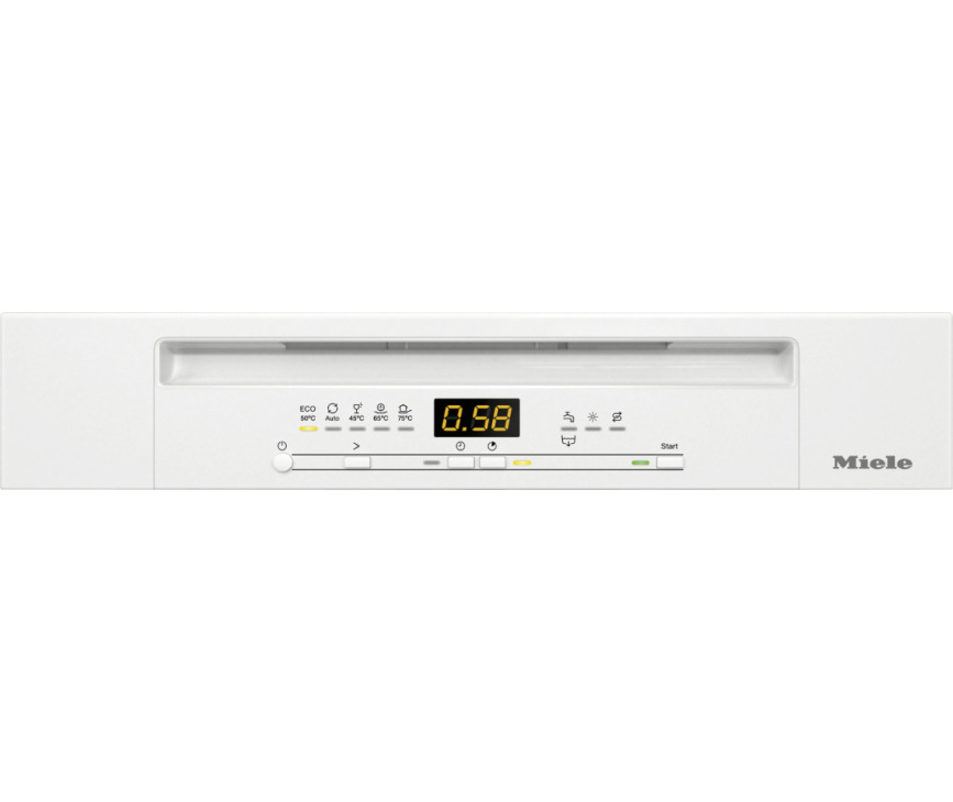 Bedieningspaneel van de MIELE vaatwasser G5222SC BW