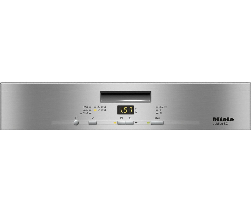 Bedieningspaneel van de Miele G 4930 SCU CLST vaatwasser onderbouw
