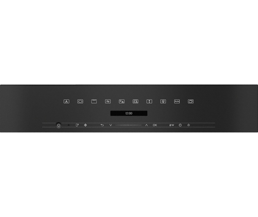 Bedieningspaneel van de MIELE oven met magnetron inbouw H 7140 BM