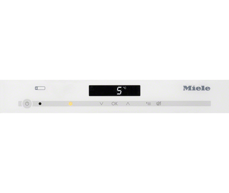 Bedieningspaneel van de Miele K33442iF inbouw koelkast