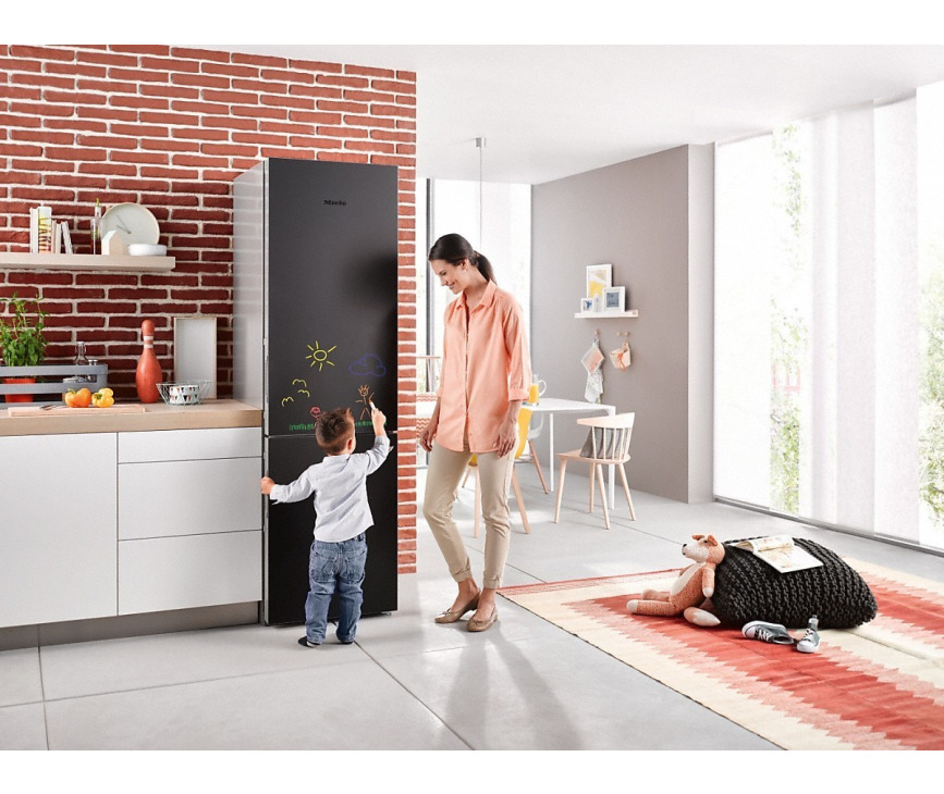 Miele KFN 29283 D BB Edo Look koelkast zwart