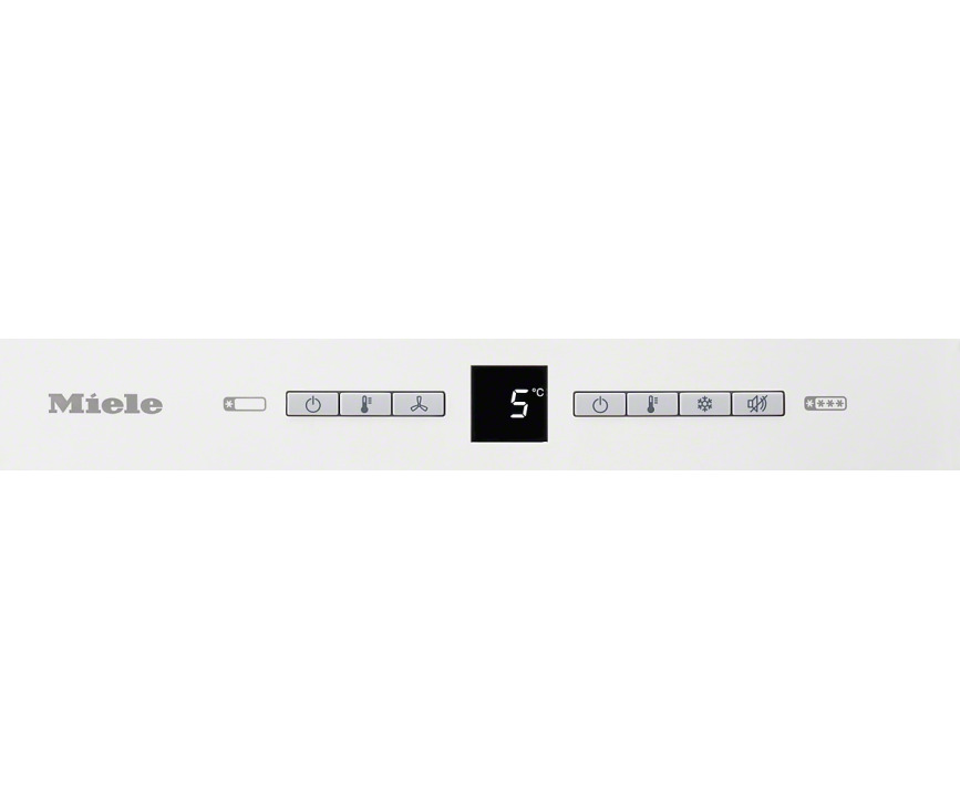 Bedieningspaneel van de Miele KF 37132 ID koelkast inbouw