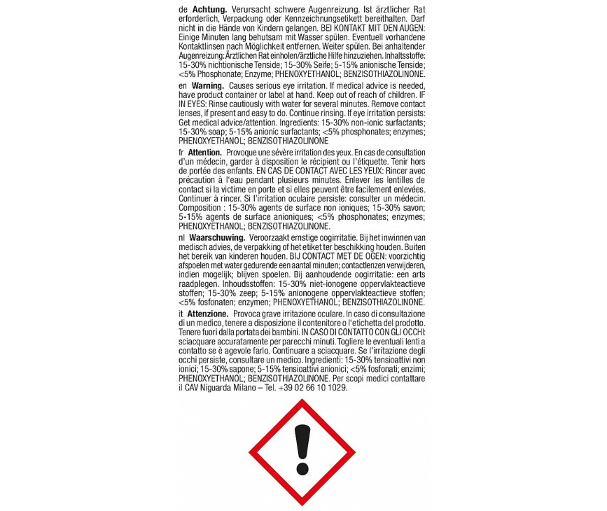 Miele Ultraphase 1 Sensitive wasmiddel