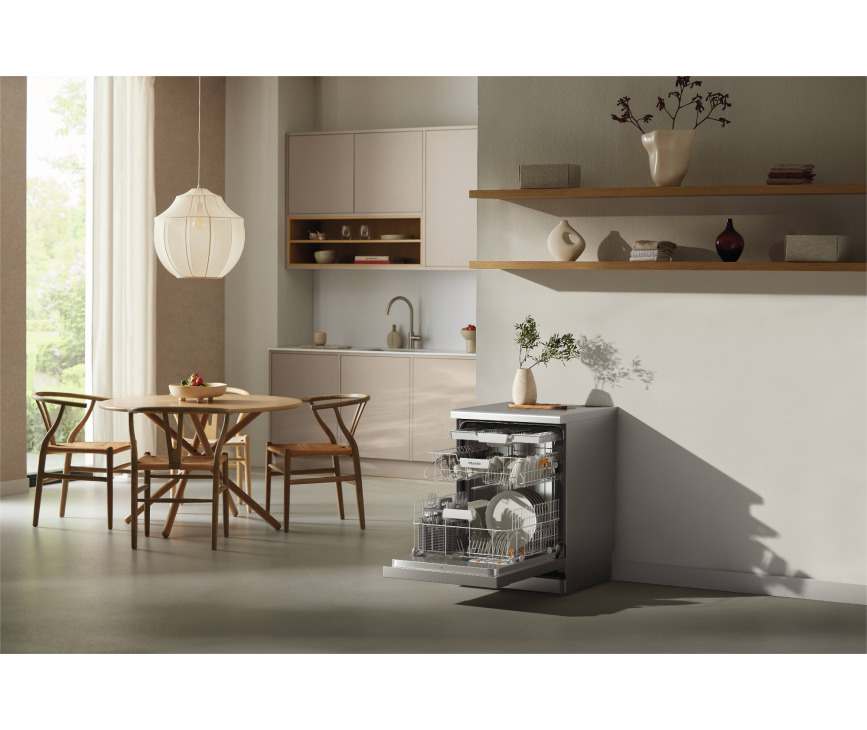 Miele G5132SC CLST vrijstaande vaatwasser - roestvrijstaal