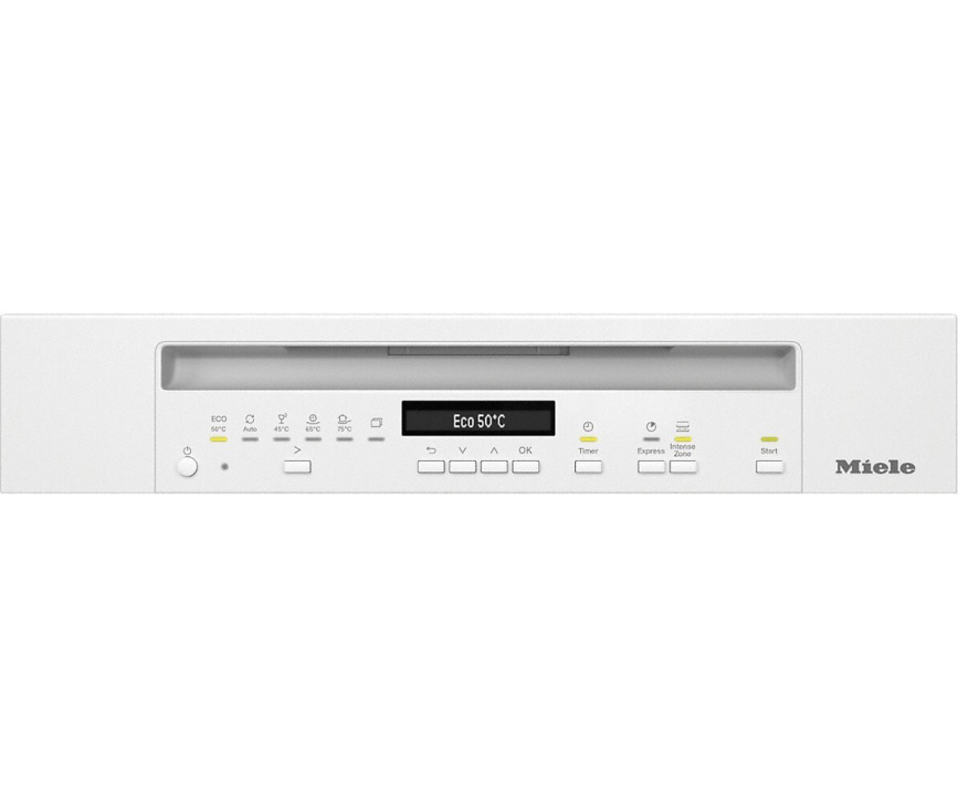 Bedieningspaneel van de MIELE vaatwasser G 7222 SC BW
