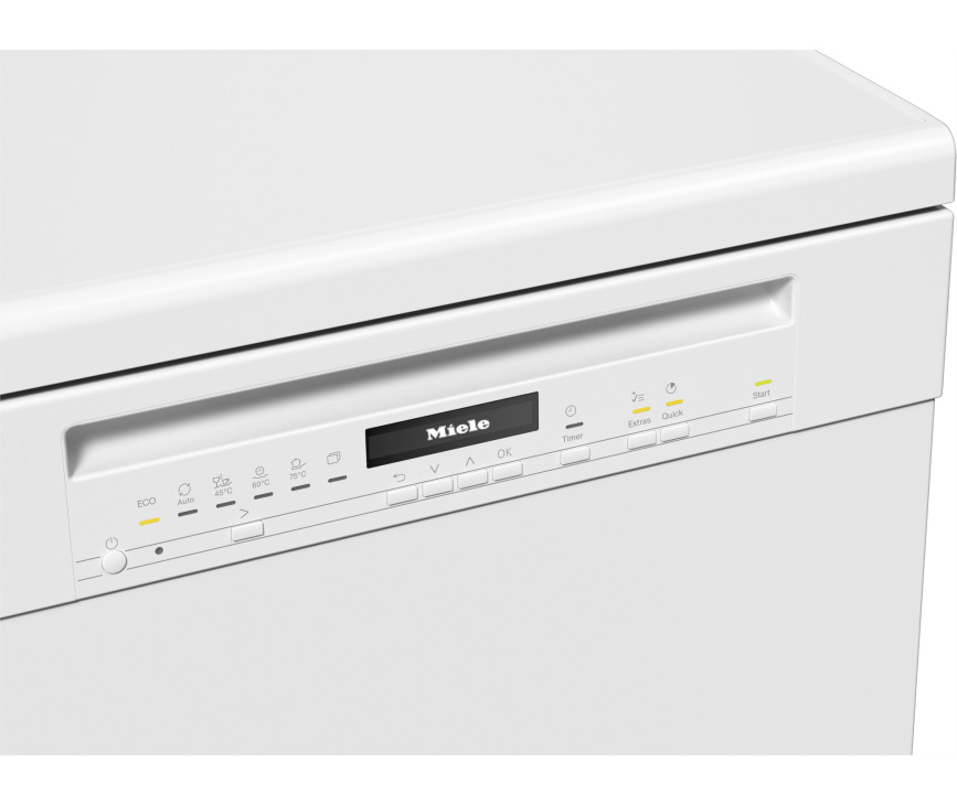 Miele G7233SC brws vrijstaande vaatwasser met energieklasse A en besteklade