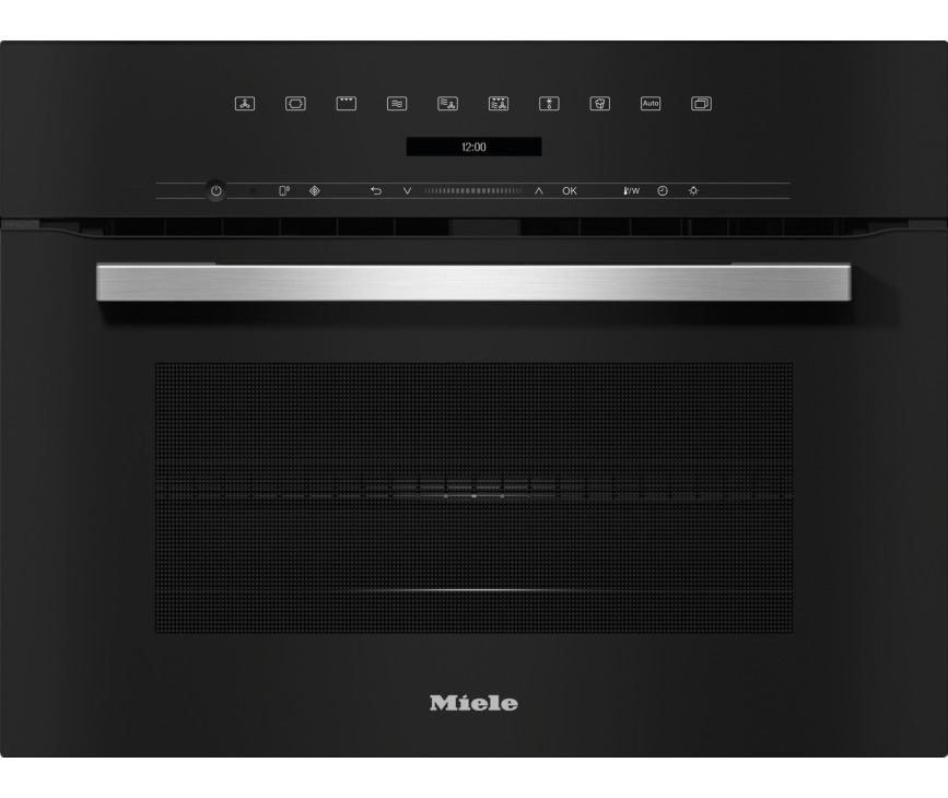 MIELE oven met magnetron inbouw zwart H7145BM