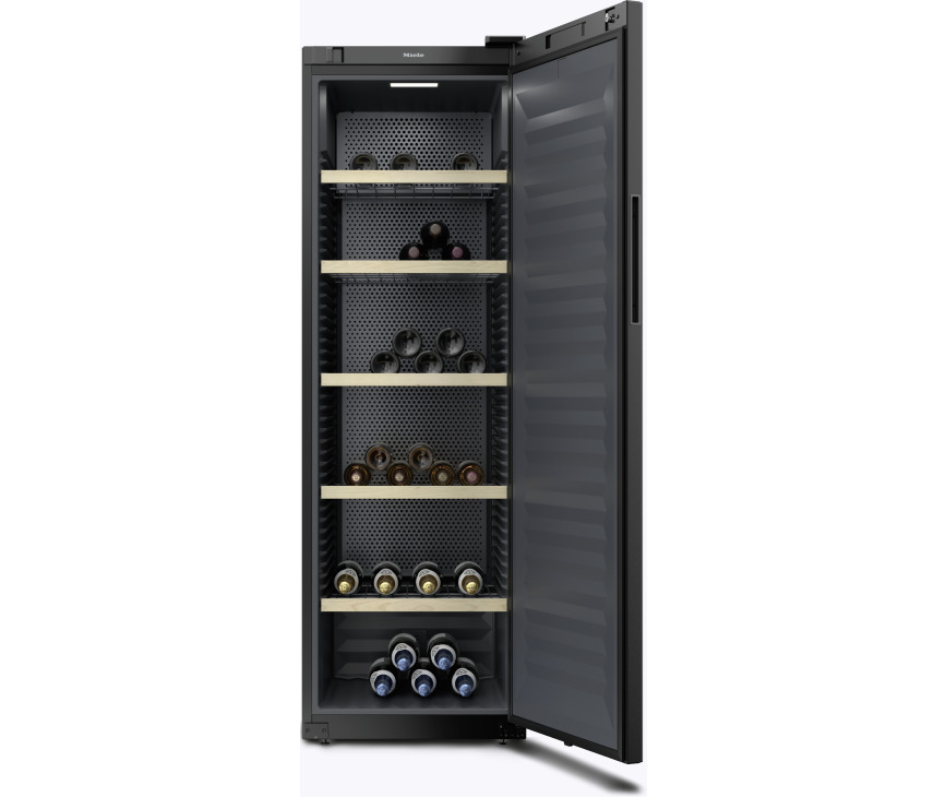Miele KWT 4995 F obsw wijnkoelkast - zwart glas vensterdeur