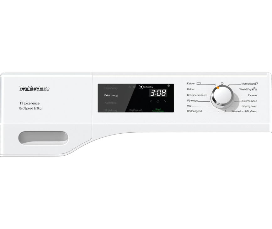 Miele TEH795WP warmtepomp droger - EcoSpeed & 9 kg.